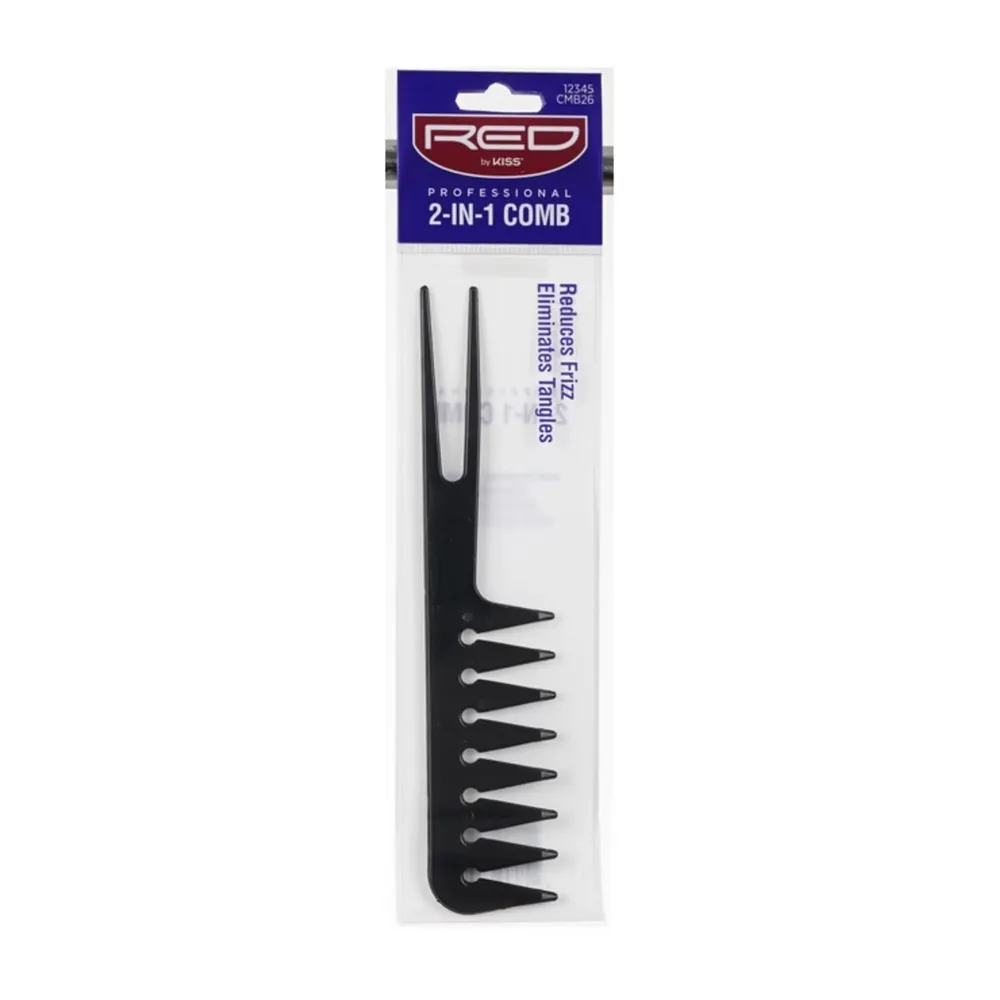Red by Kiss 2-in-1 Comb โ Small