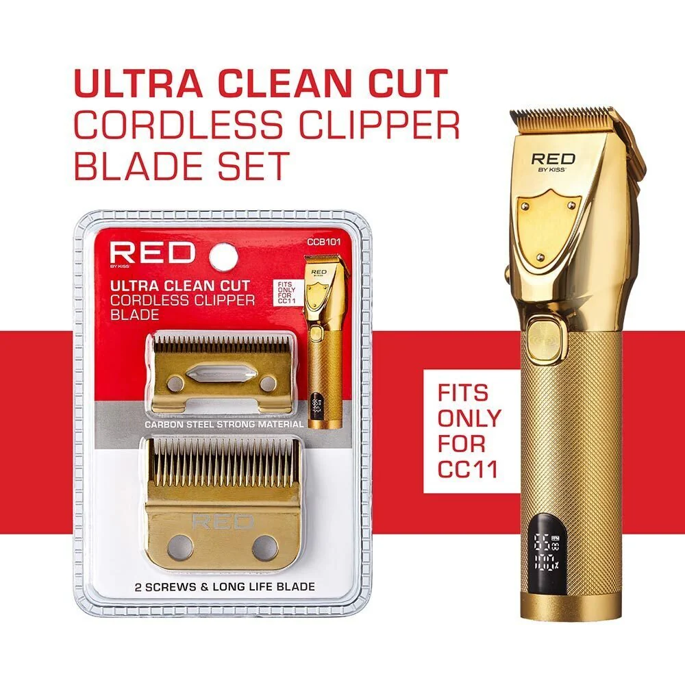 Red by Kiss Replacement Clipper Blade Set - Image 3