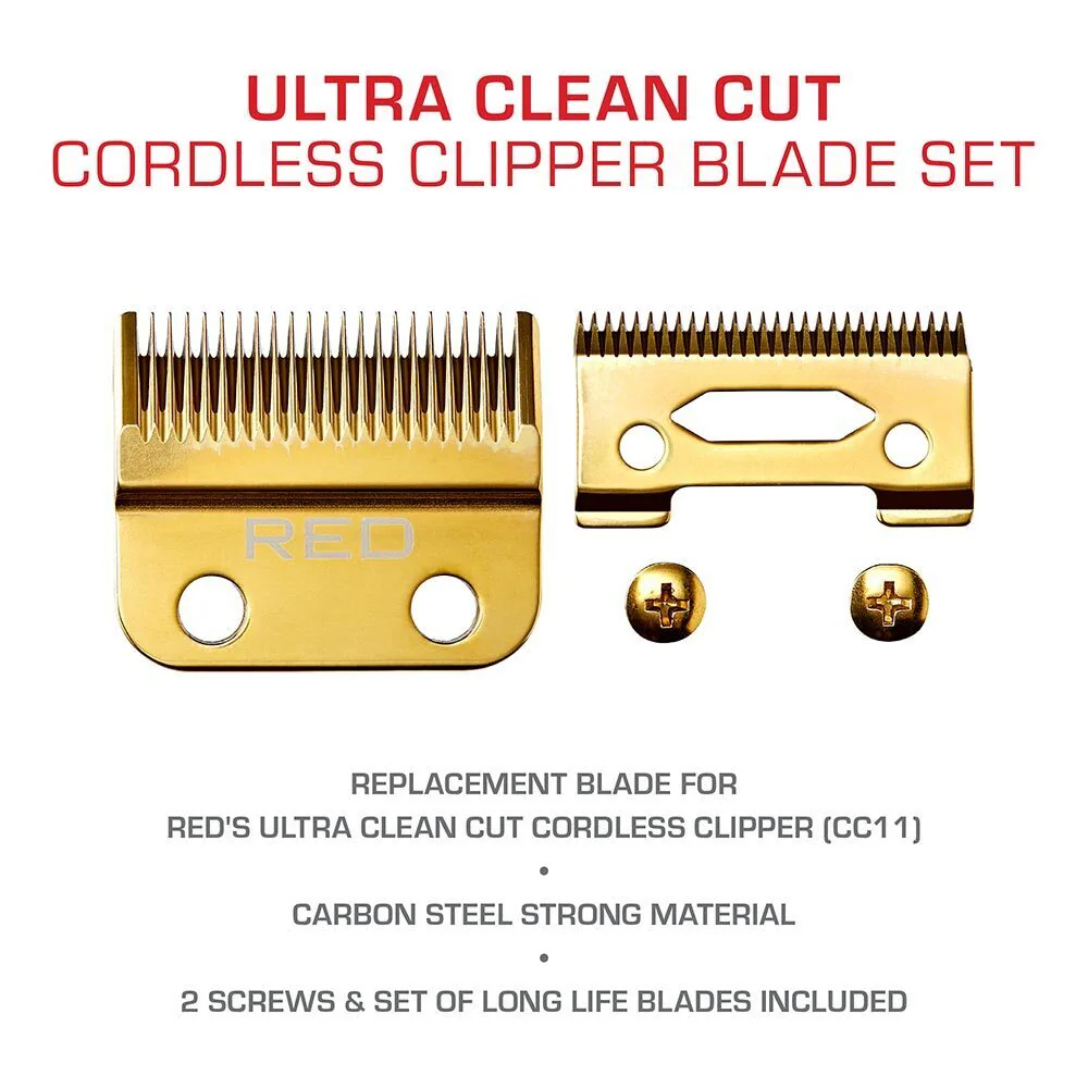 Red by Kiss Replacement Clipper Blade Set - Image 4