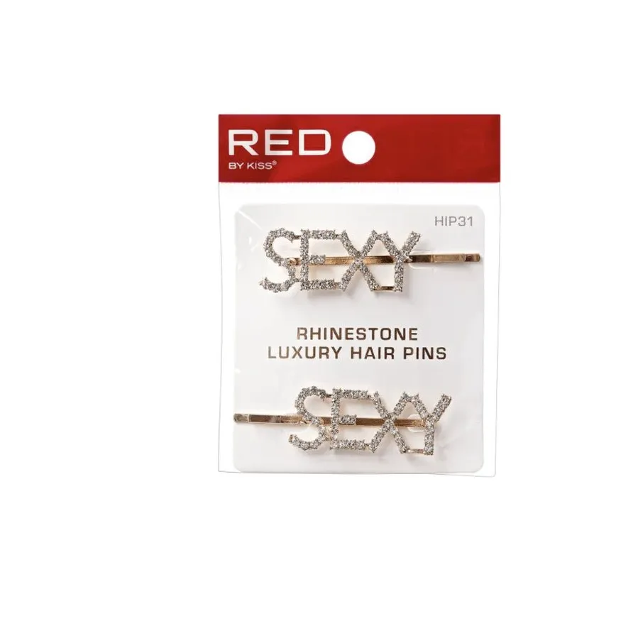 Red by Kiss Rhinestone Hair Accessories