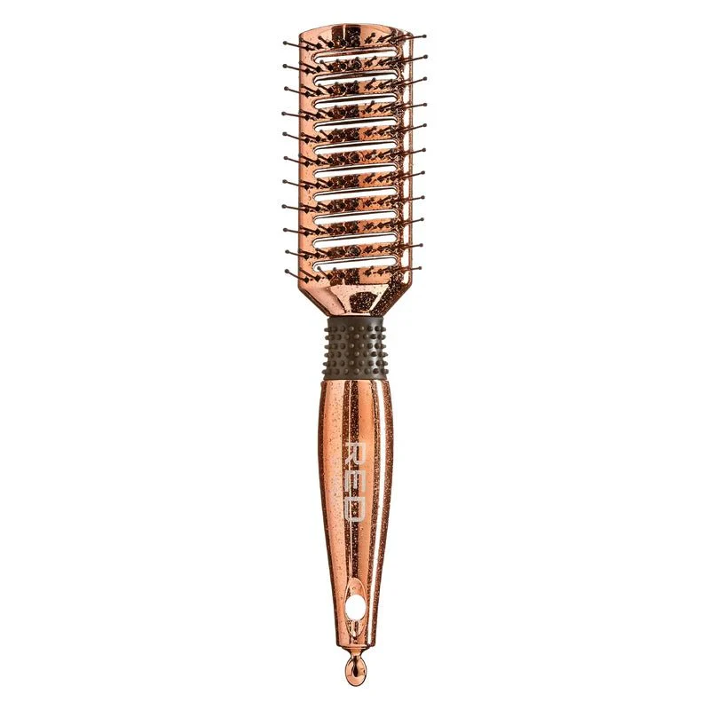 Red by Kiss Rose Gold Paddle Brush ā Vented Paddle