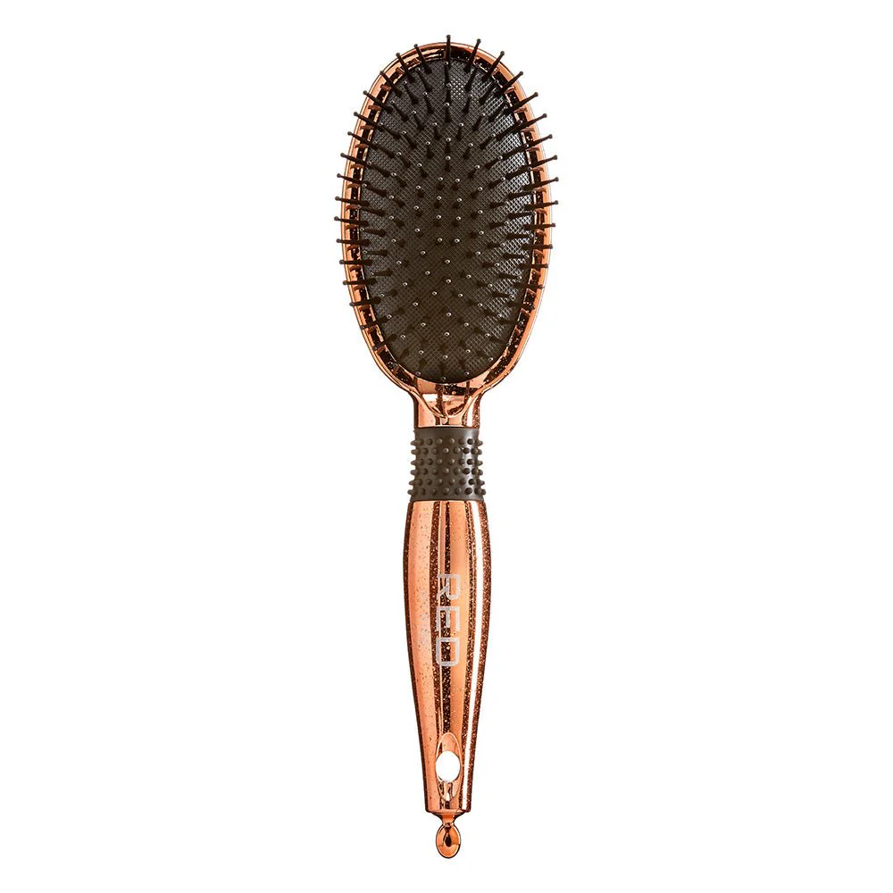 Red by Kiss Rose Gold Brush ā Round Paddle