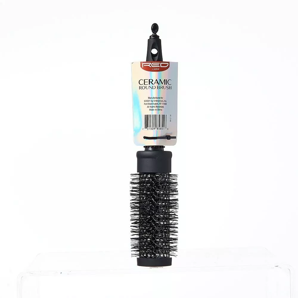 Red by Kiss Rose Heat Resistant Bristle Brush ā 1.5" Barrel - Image 2