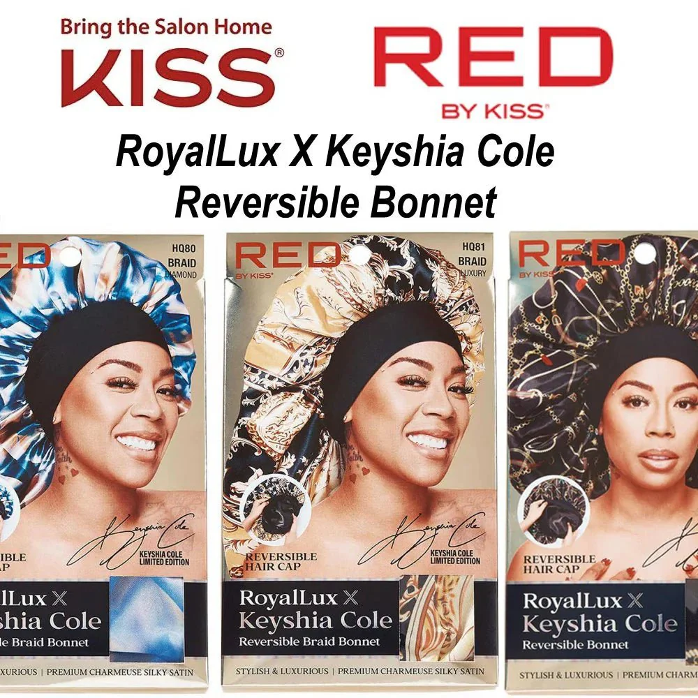 Red by Kiss Royal Lux x Keyshia Cole Reversible Bonnet