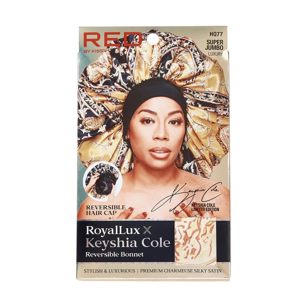 Red by Kiss Royal Lux x Keyshia Cole Reversible Bonnet - Image 3