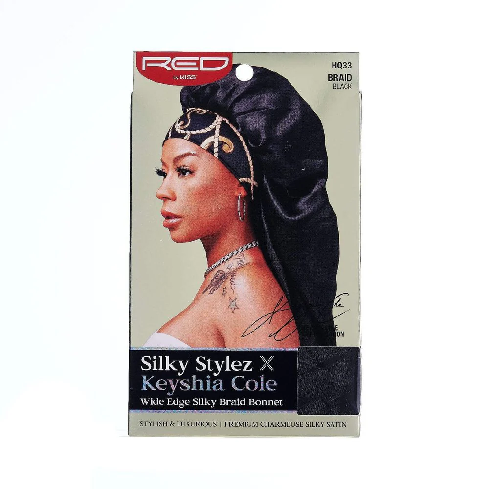 Red by Kiss Silky Stylez Wide Edge Silky Bonnet - Image 6