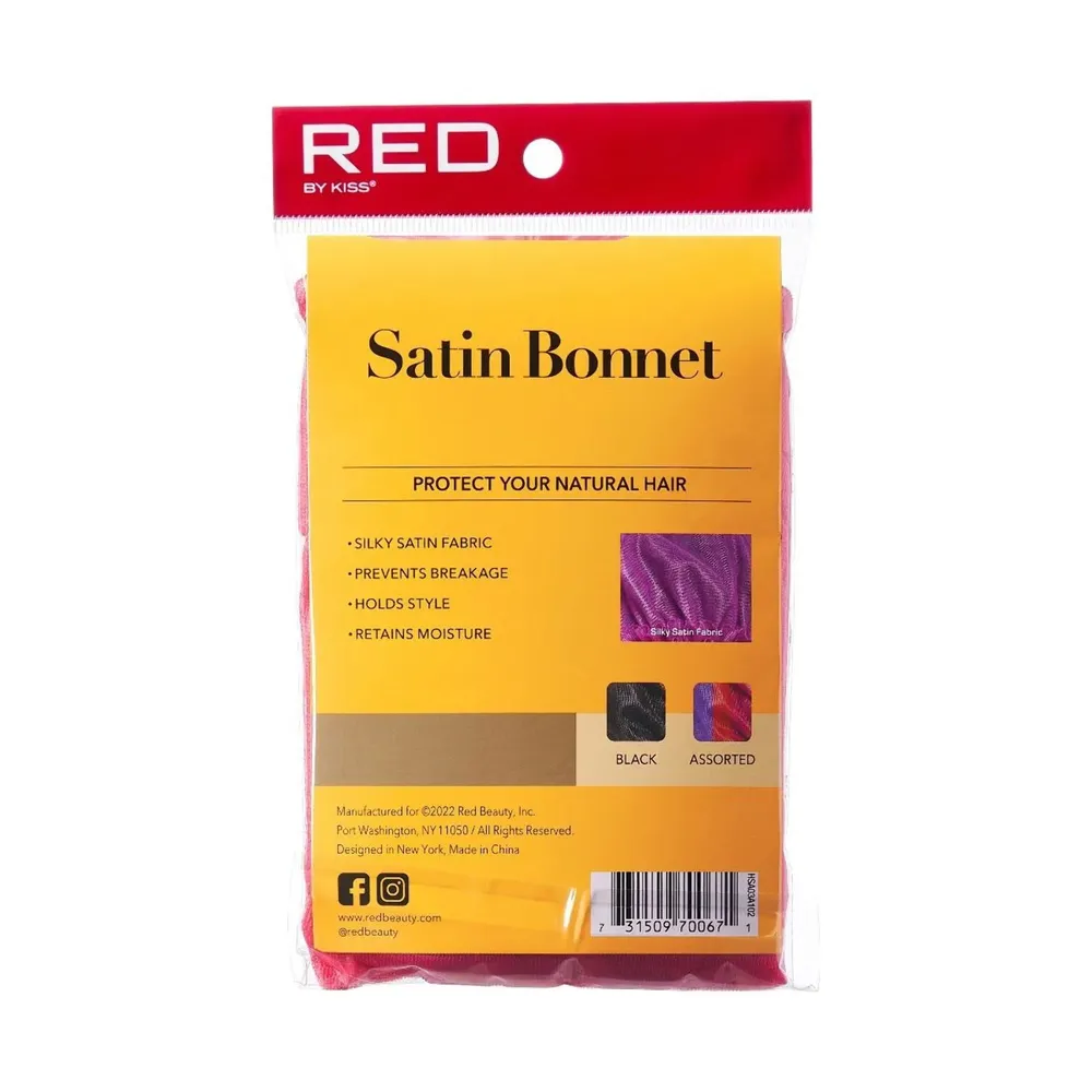 Red by Kiss Satin Bonnet – Assorted Colors - Image 5