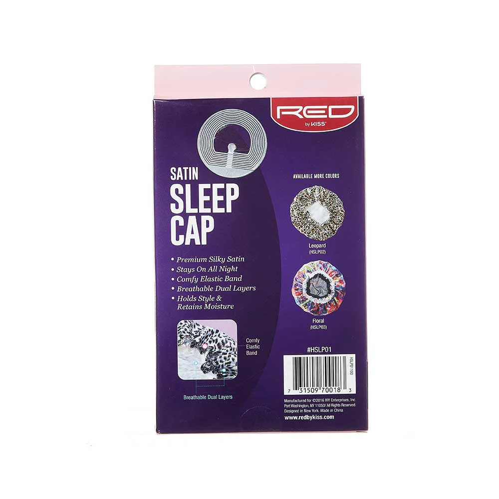 Red by Kiss Satin Sleep Cap - Image 6