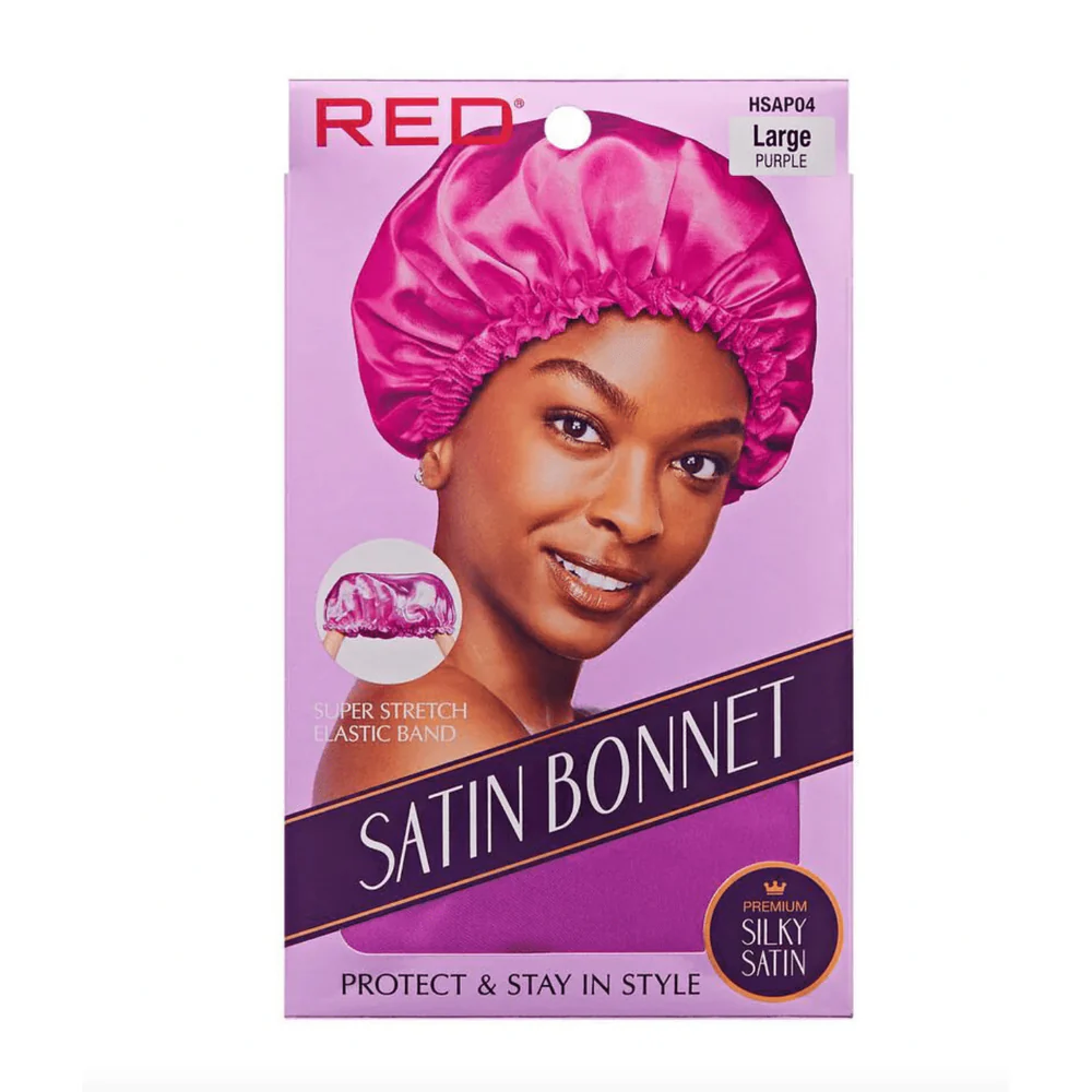 Red by Kiss Satin Bonnet โ Large - Image 4
