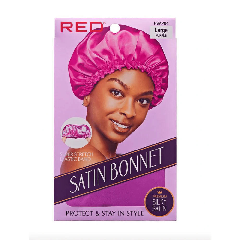 Red by Kiss Satin Bonnet โ Large - Image 5