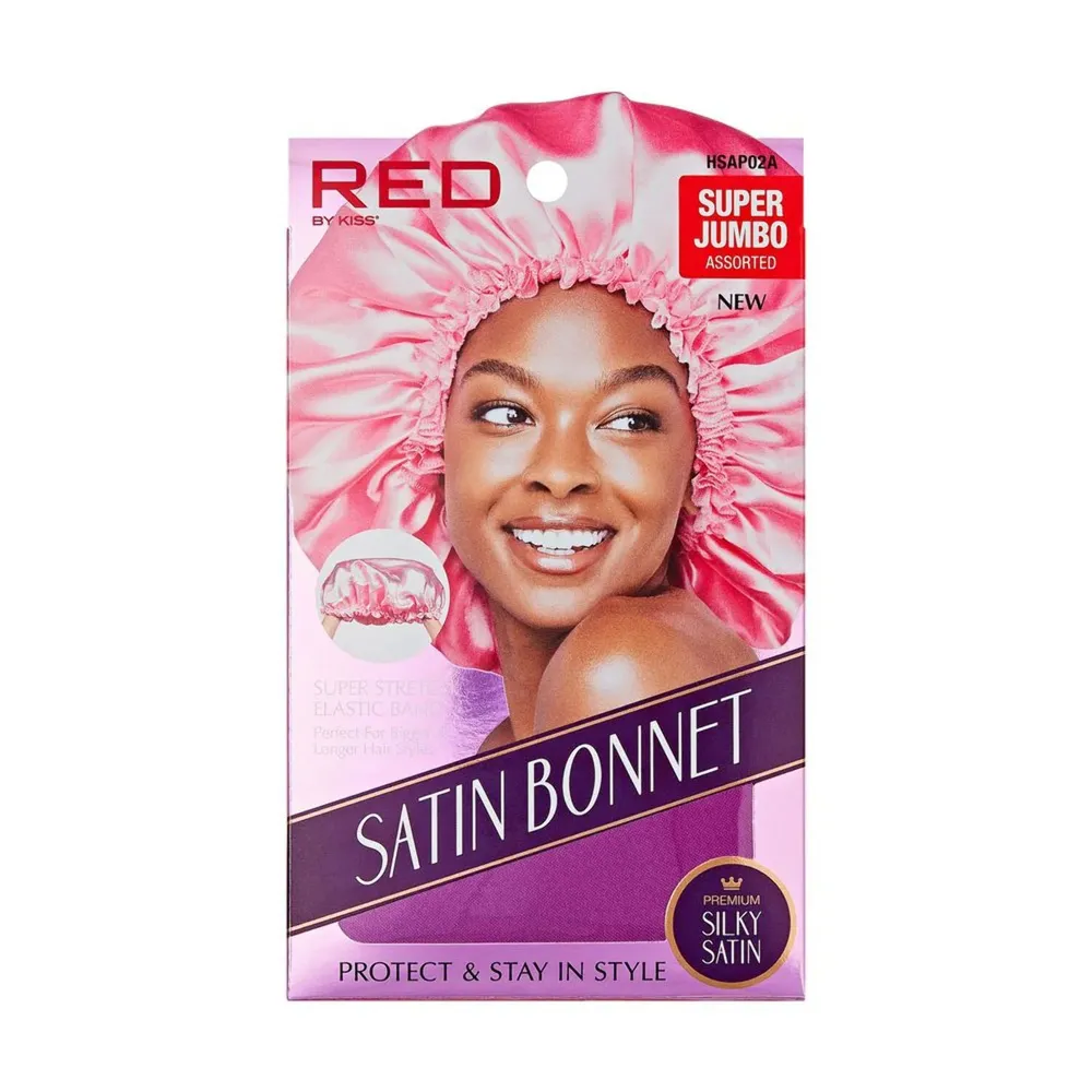 Red by Kiss Satin Bonnet β Super Jumbo