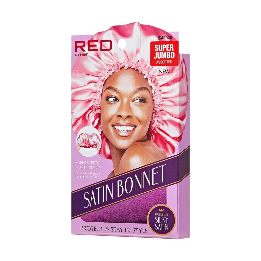 Red by Kiss Satin Bonnet β Super Jumbo - Image 2