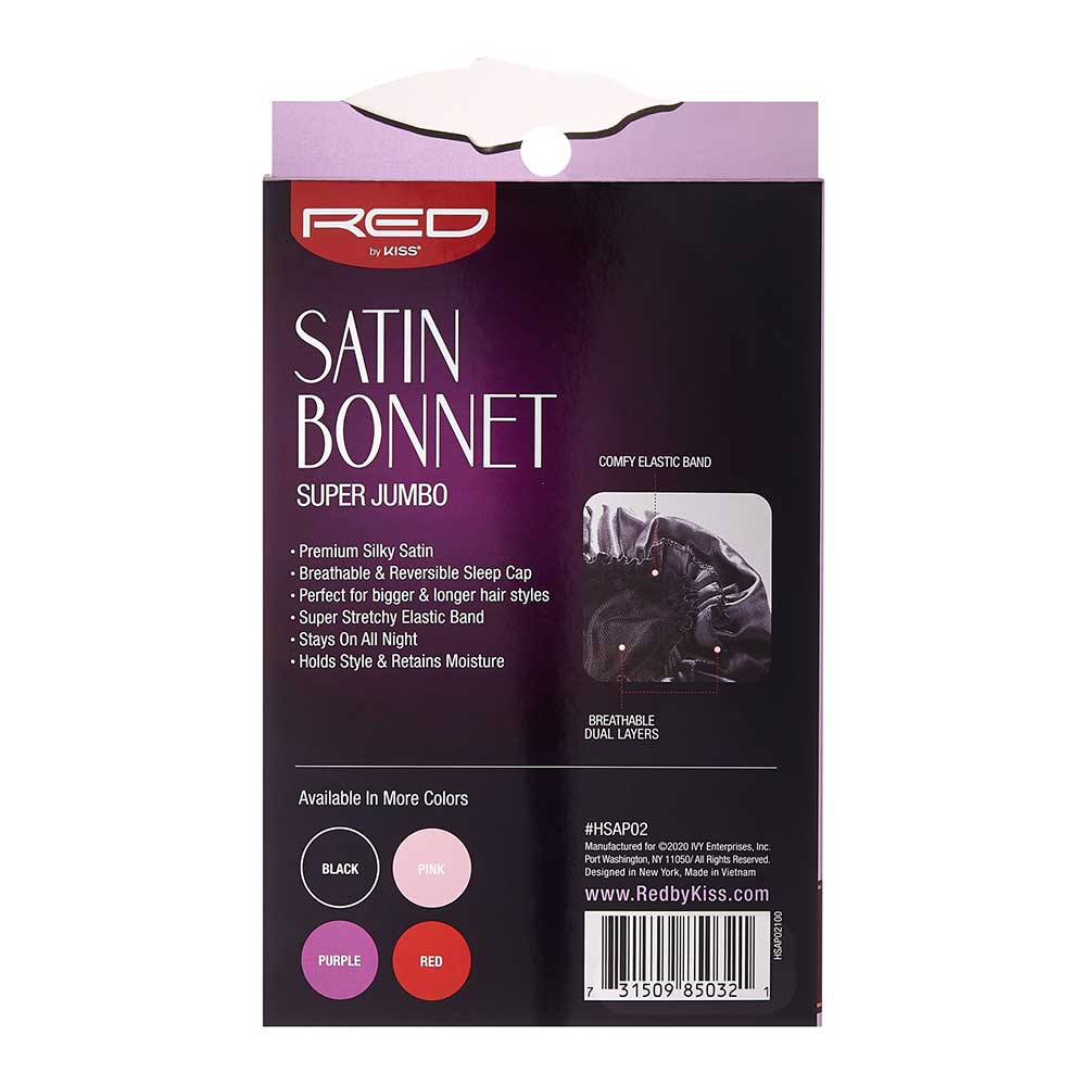 Red by Kiss Satin Bonnet β Super Jumbo - Image 6