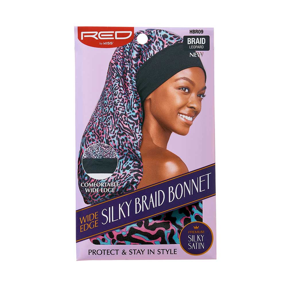 Red by Kiss Luxury Satin Wide Edge Braid Bonnet - Image 4