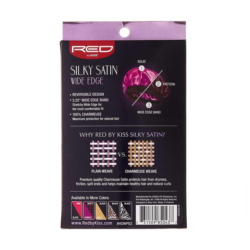 Red by Kiss Silky Satin Wide Edge Bonnet – X-Large - Image 10