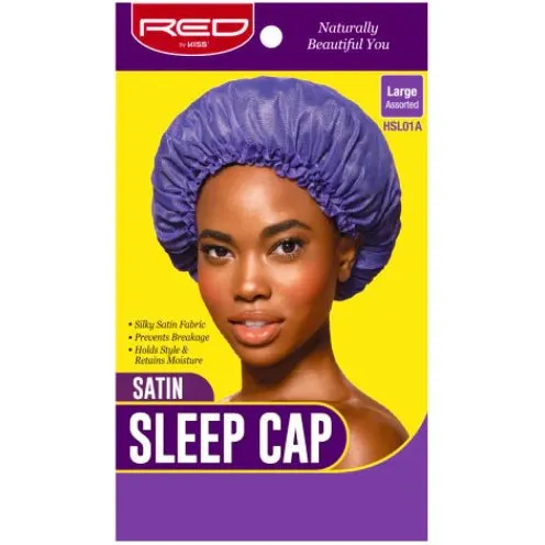 Red by Kiss Satin Sleep Cap โ Assorted Colors