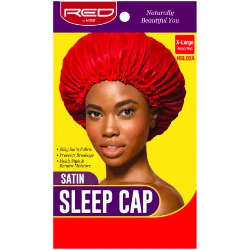 Red by Kiss Satin Sleep Cap โ Assorted Colors - Image 2
