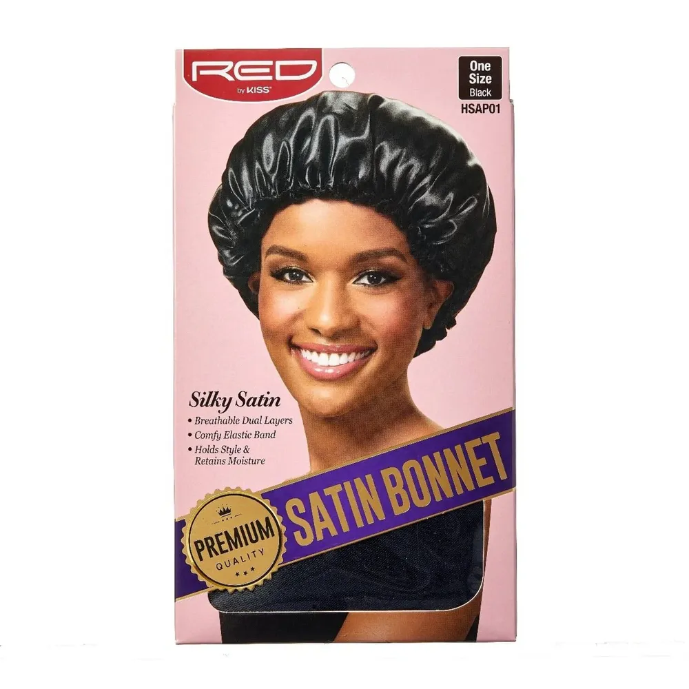 Red by Kiss Satin Bonnet – X-Large