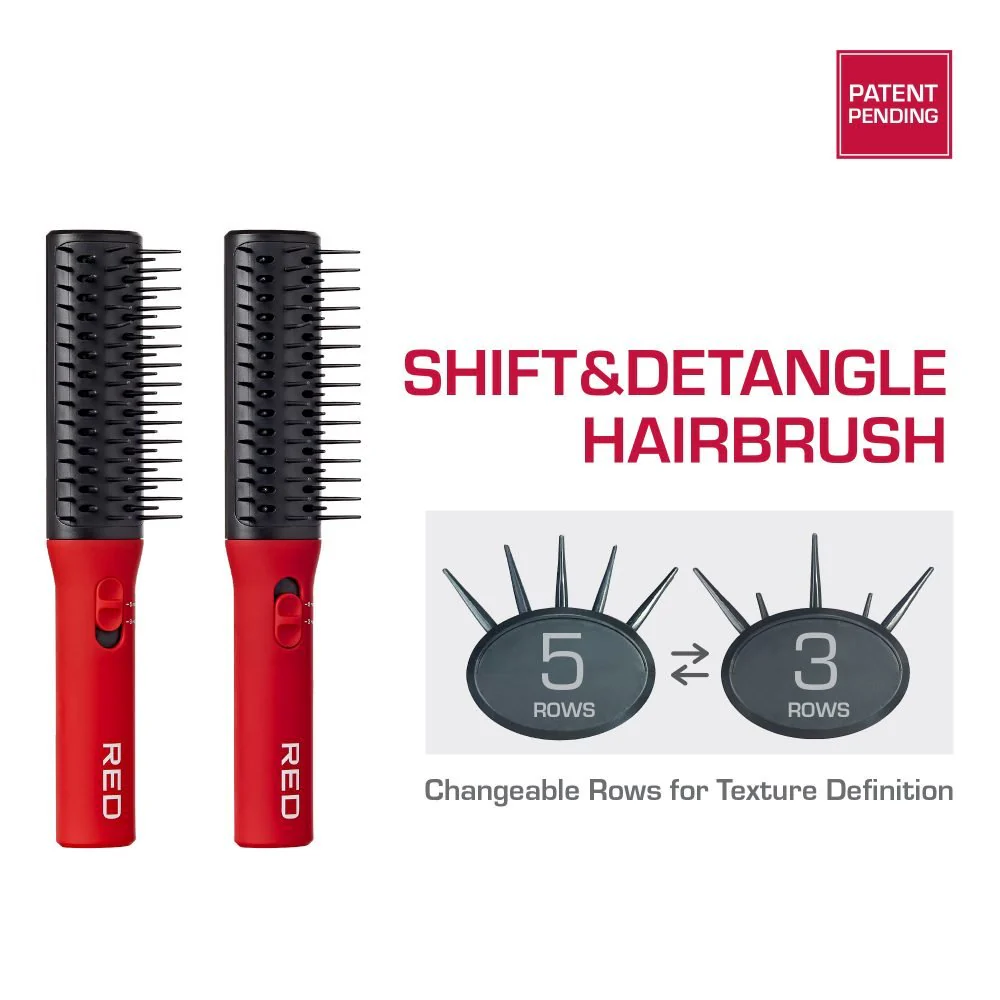 Red by Kiss β Shift & Detangle Hair Brush - Image 3