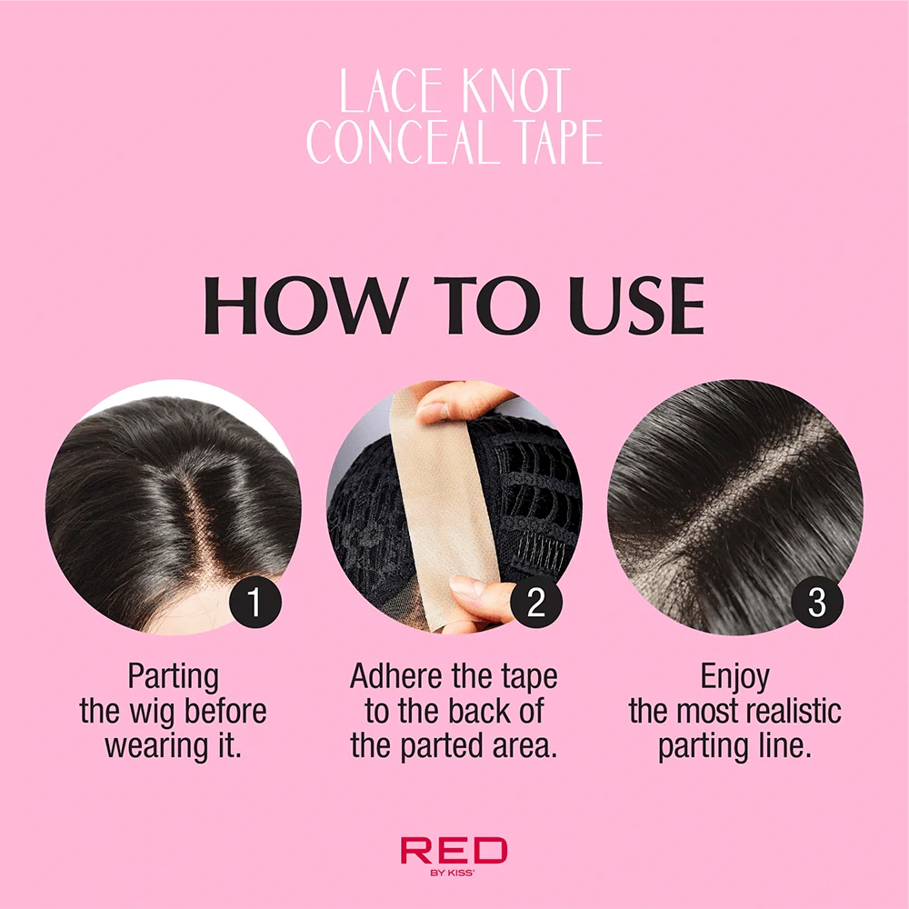 Red By Kiss Silicone Scalp Tape Lace Wig - Image 7