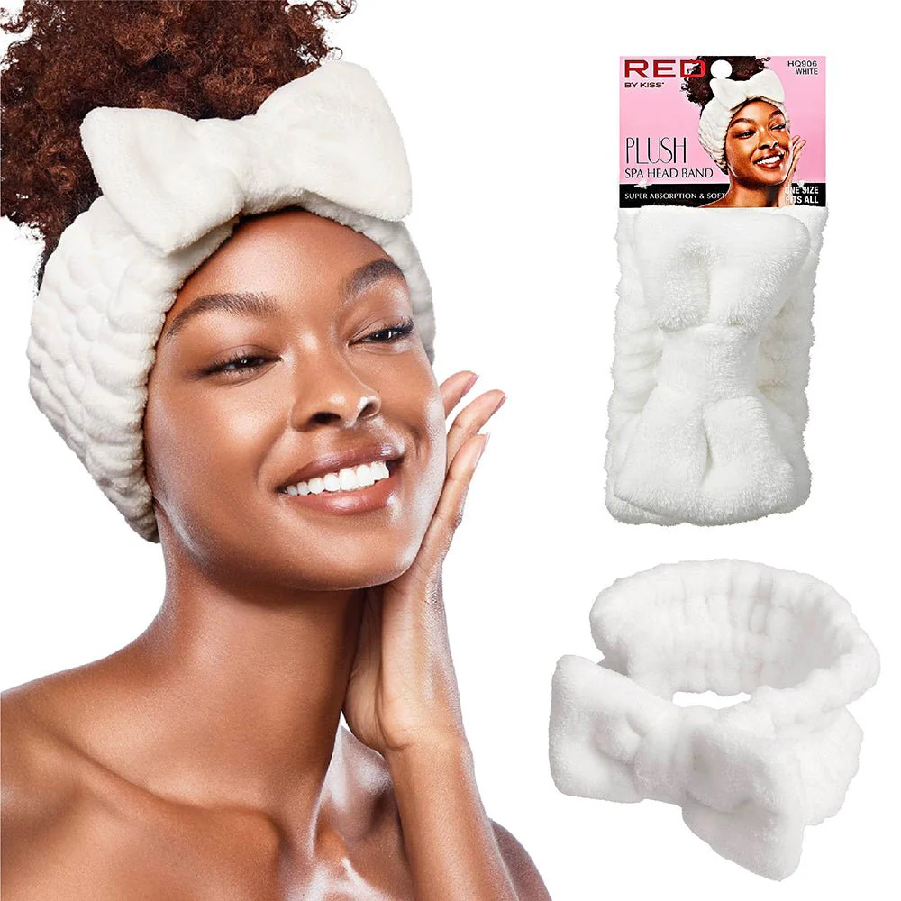 Red by Kiss Plush Spa Head Band - Image 14