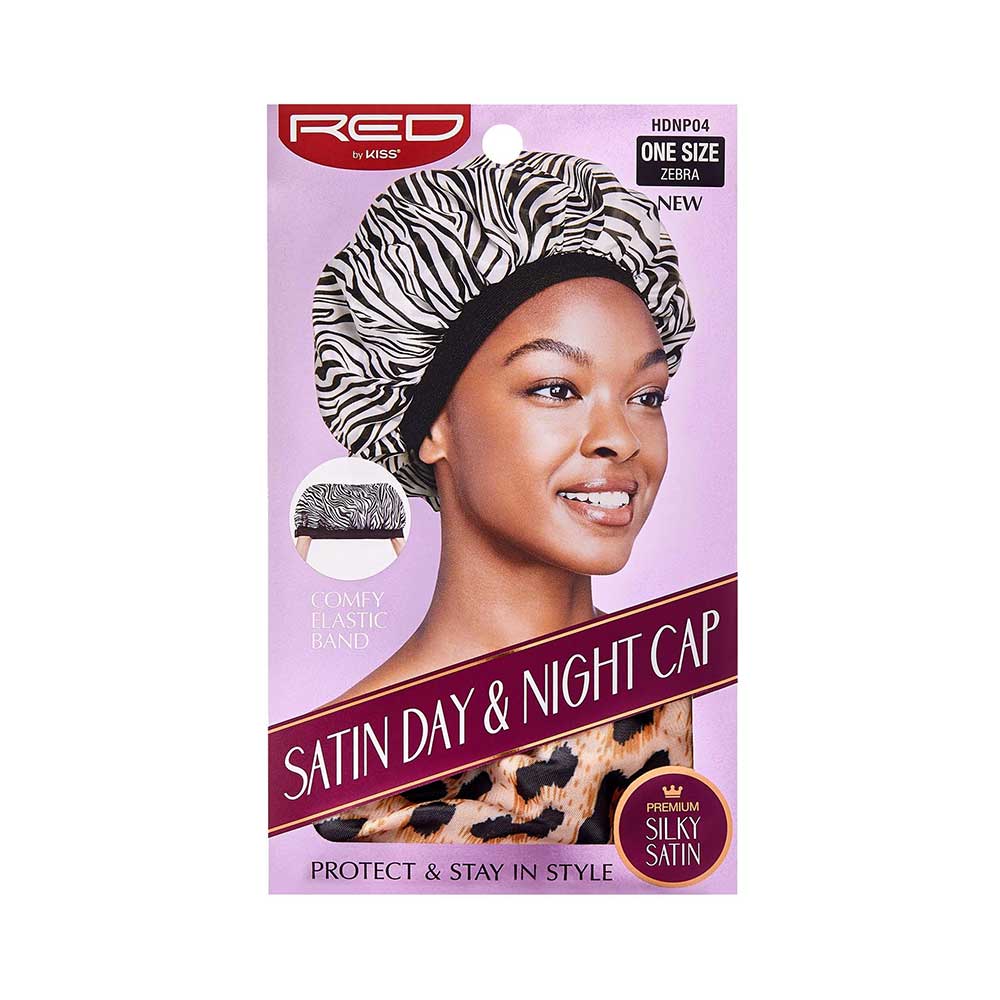 Red by Kiss Silky Satin Day & Night Cap - Image 2