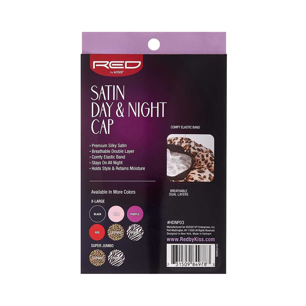 Red by Kiss Silky Satin Day & Night Cap - Image 5