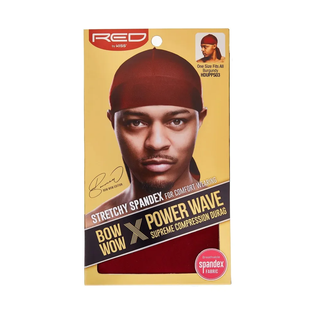 Red by Kiss Bow Wow X Power Wave Durag - Image 2