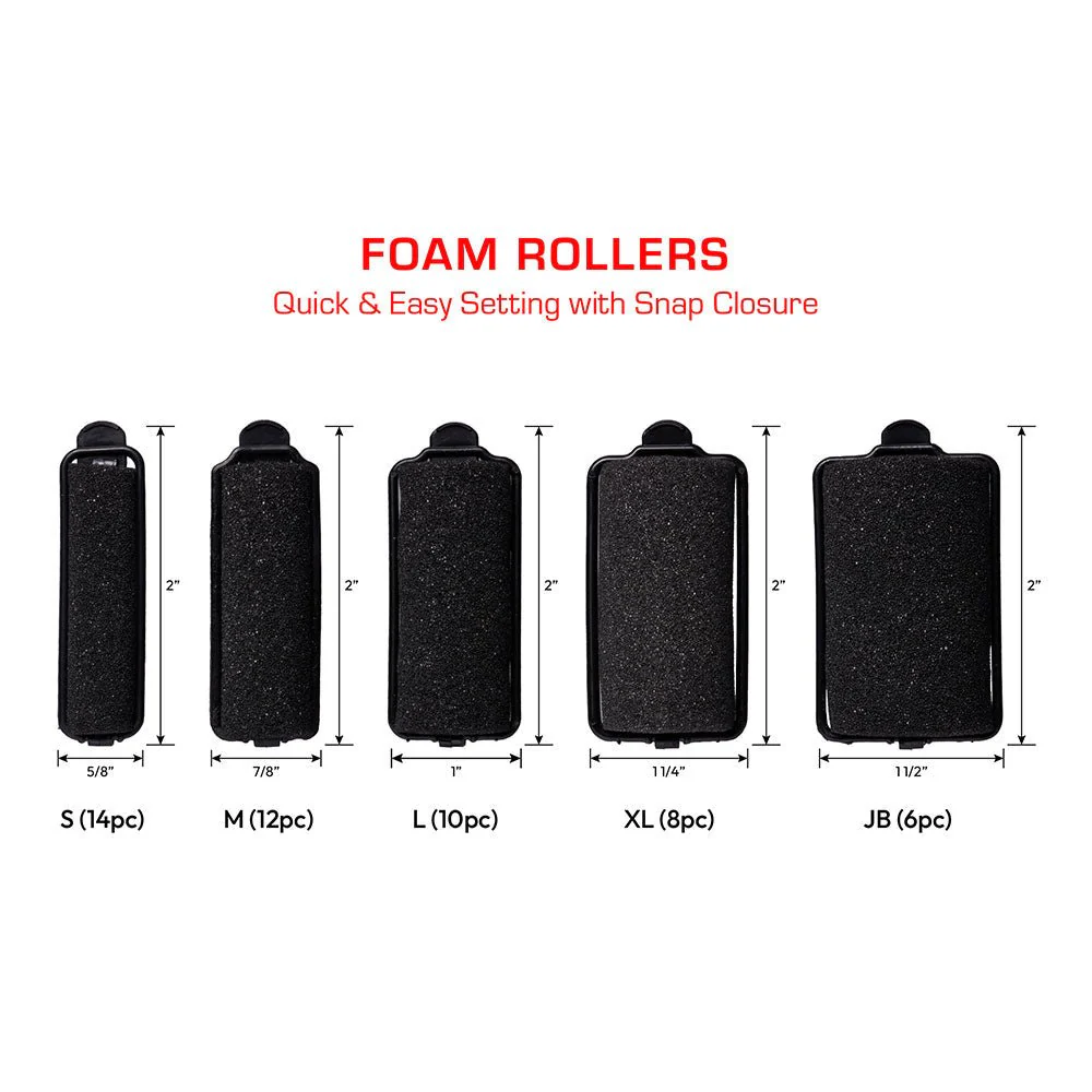 Red by Kiss Foam Rollers - HRS06–HRS10 - Image 12