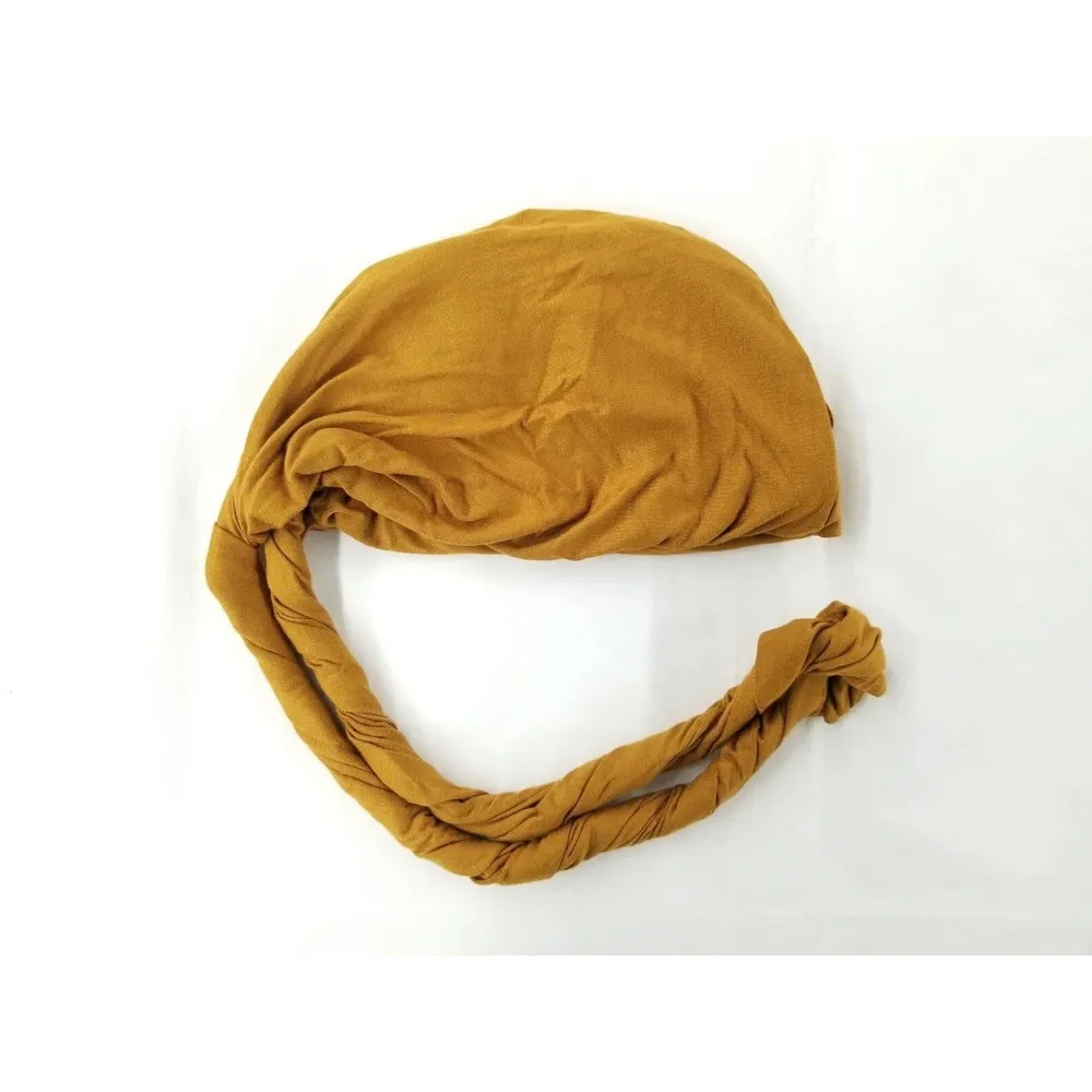 Black Ice Professional Silky Satin Lined Turban - XL - Image 6
