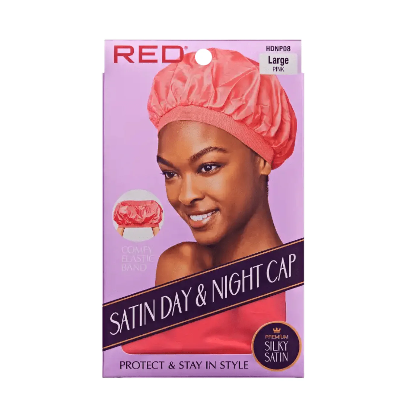 Red by Kiss Silky Satin Day & Night Cap – Super Jumbo - Image 13