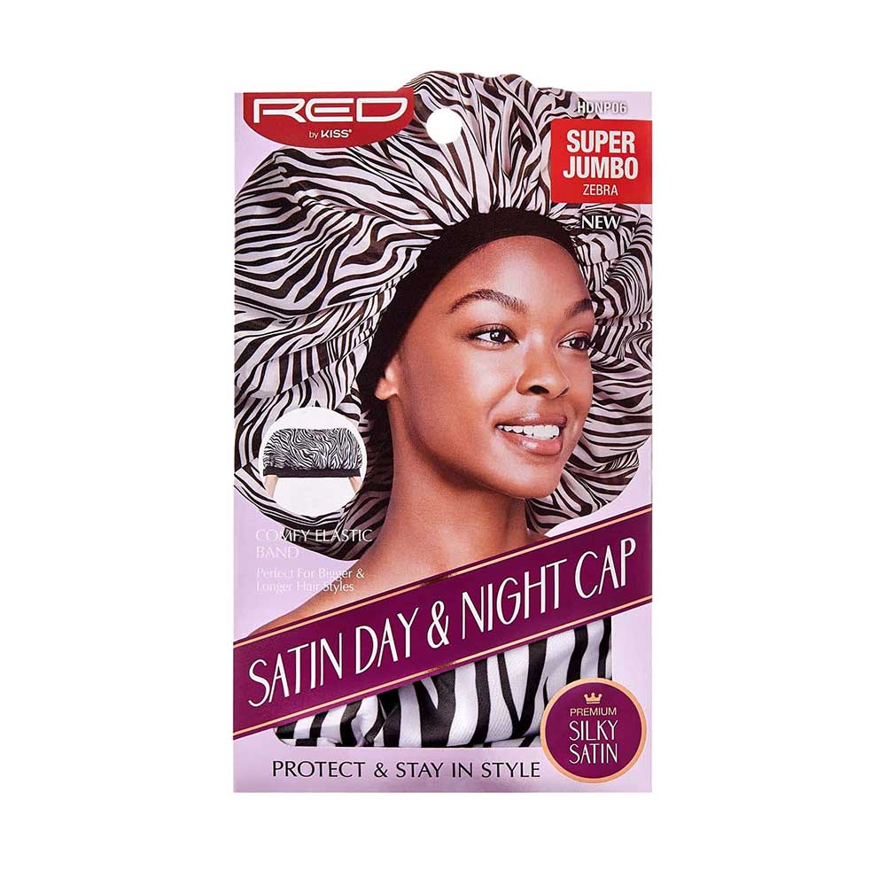 Red by Kiss Silky Satin Day & Night Cap – Super Jumbo - Image 5