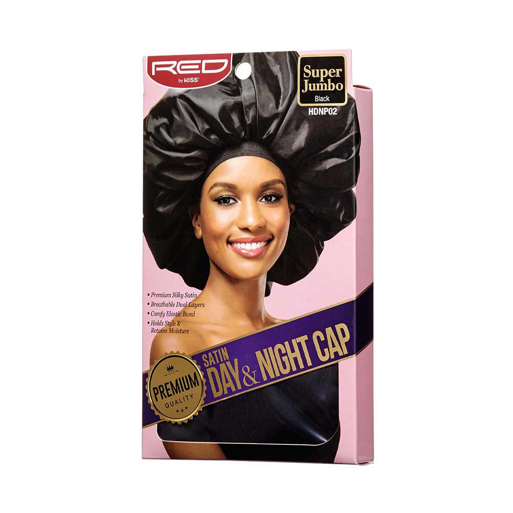 Red by Kiss Silky Satin Day & Night Cap – Super Jumbo - Image 6