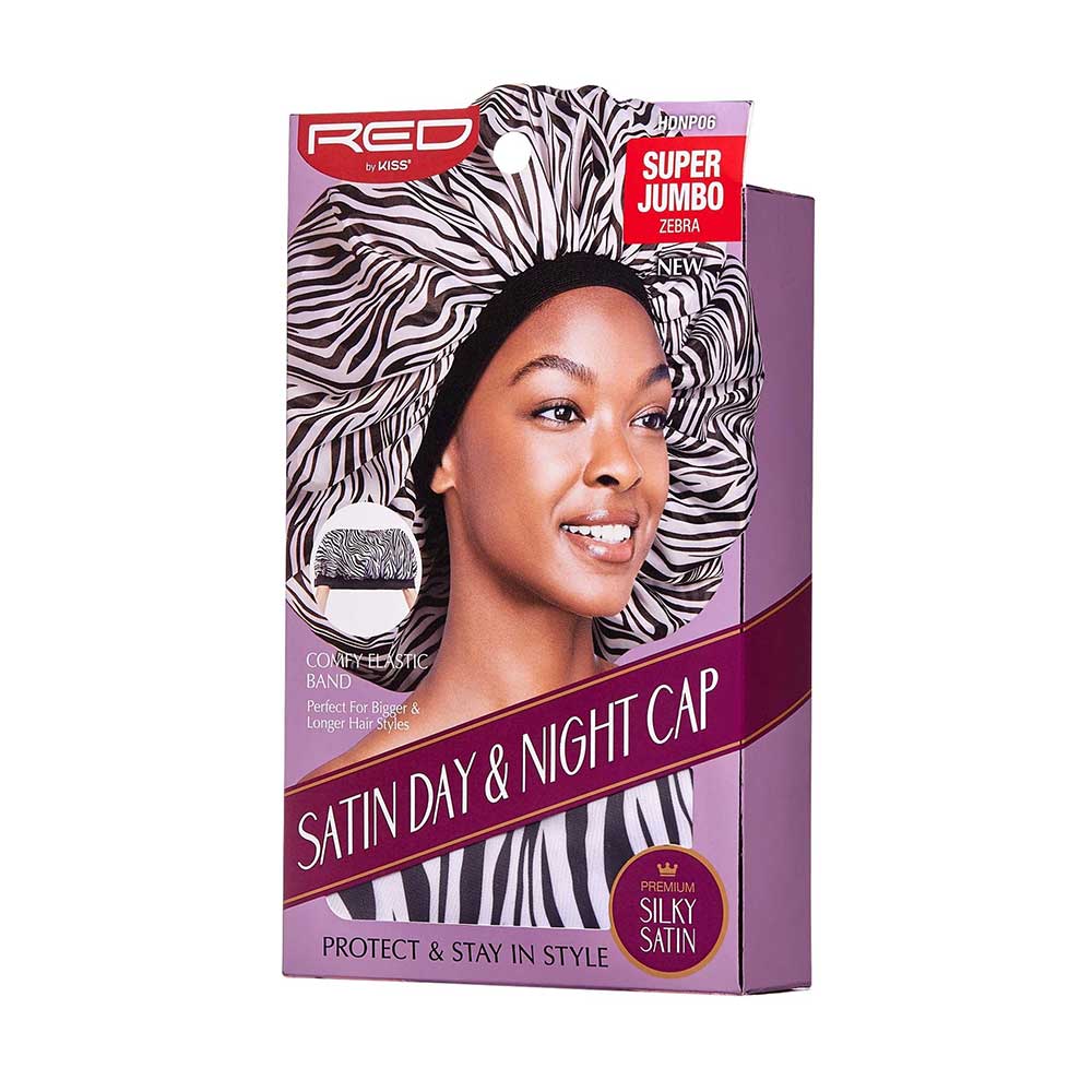 Red by Kiss Silky Satin Day & Night Cap – Super Jumbo - Image 8