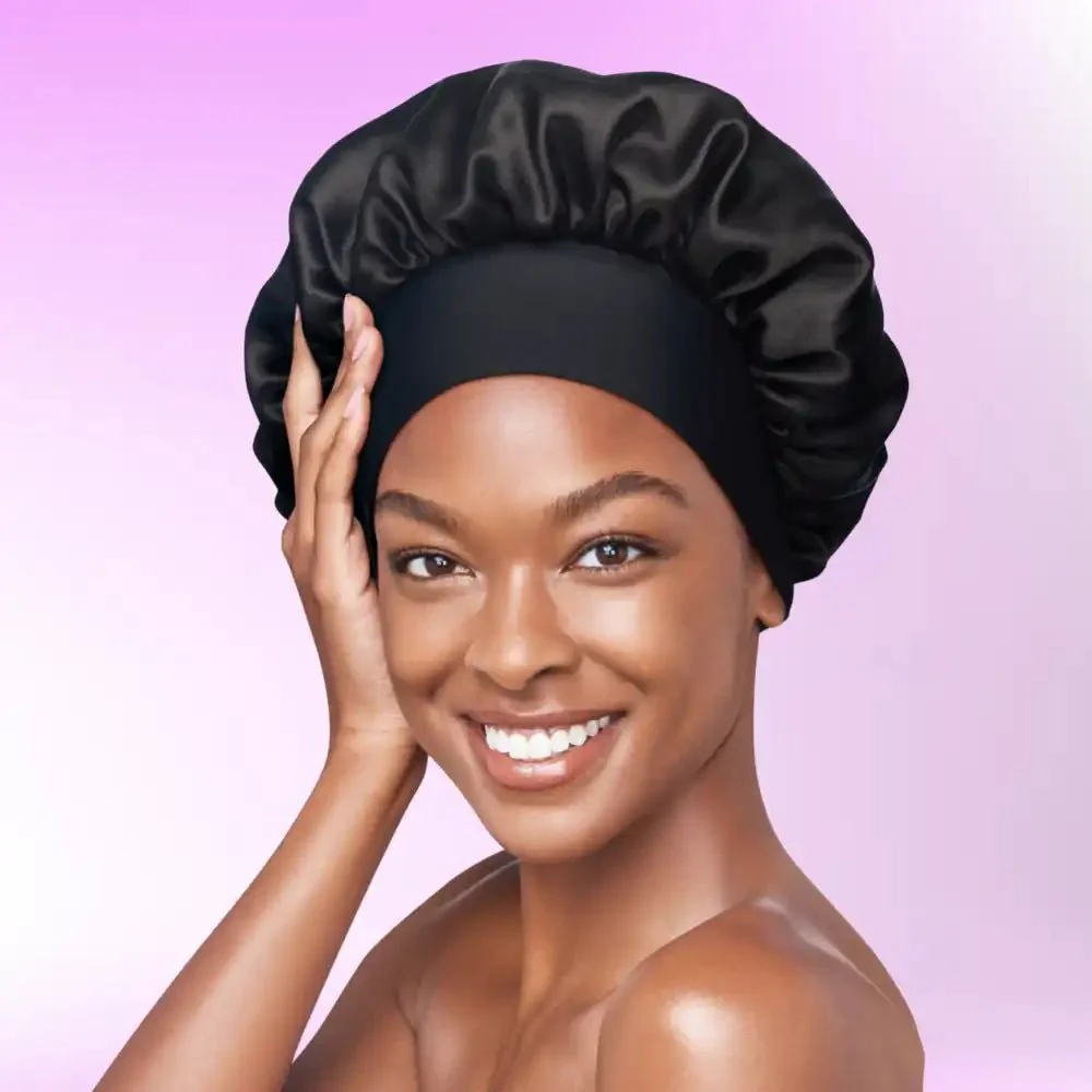 Red by Kiss Silky Satin Wide Edge Bonnet – Large - Image 4