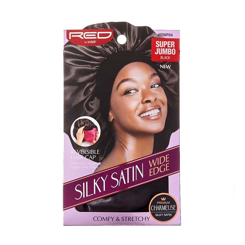 Red by Kiss Silky Satin Wide Edge Bonnet β Super Jumbo