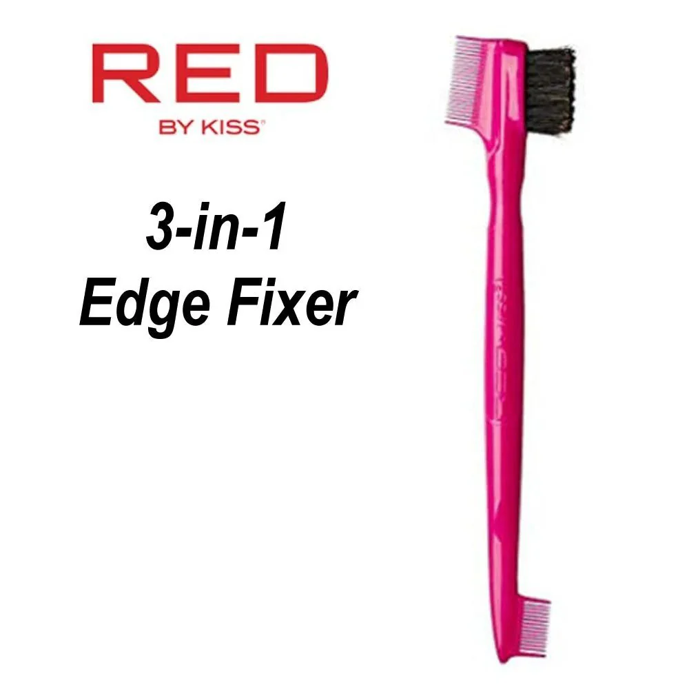 Red by Kiss Edge Boar Fixer 3-in-1 - Image 4