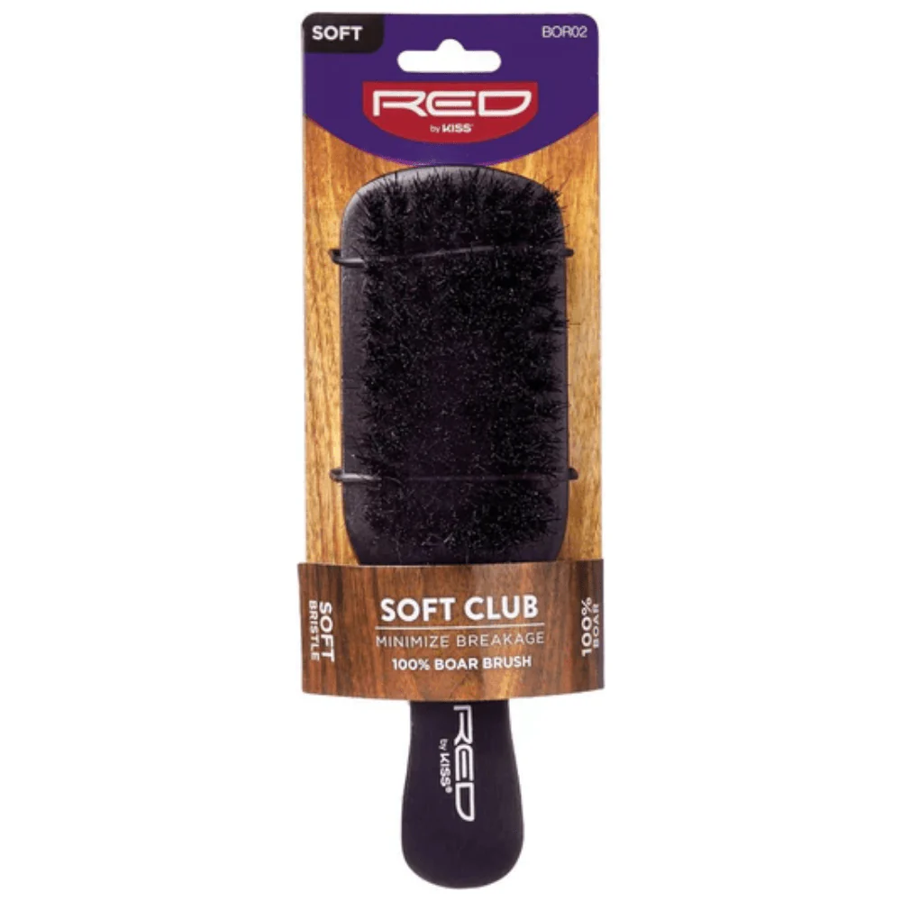 Red by Kiss Soft Club Boar Brush β Soft