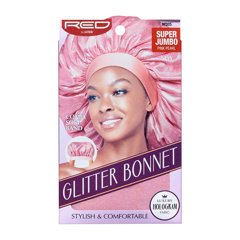 Red by Kiss Super Jumbo Glitter Bonnet