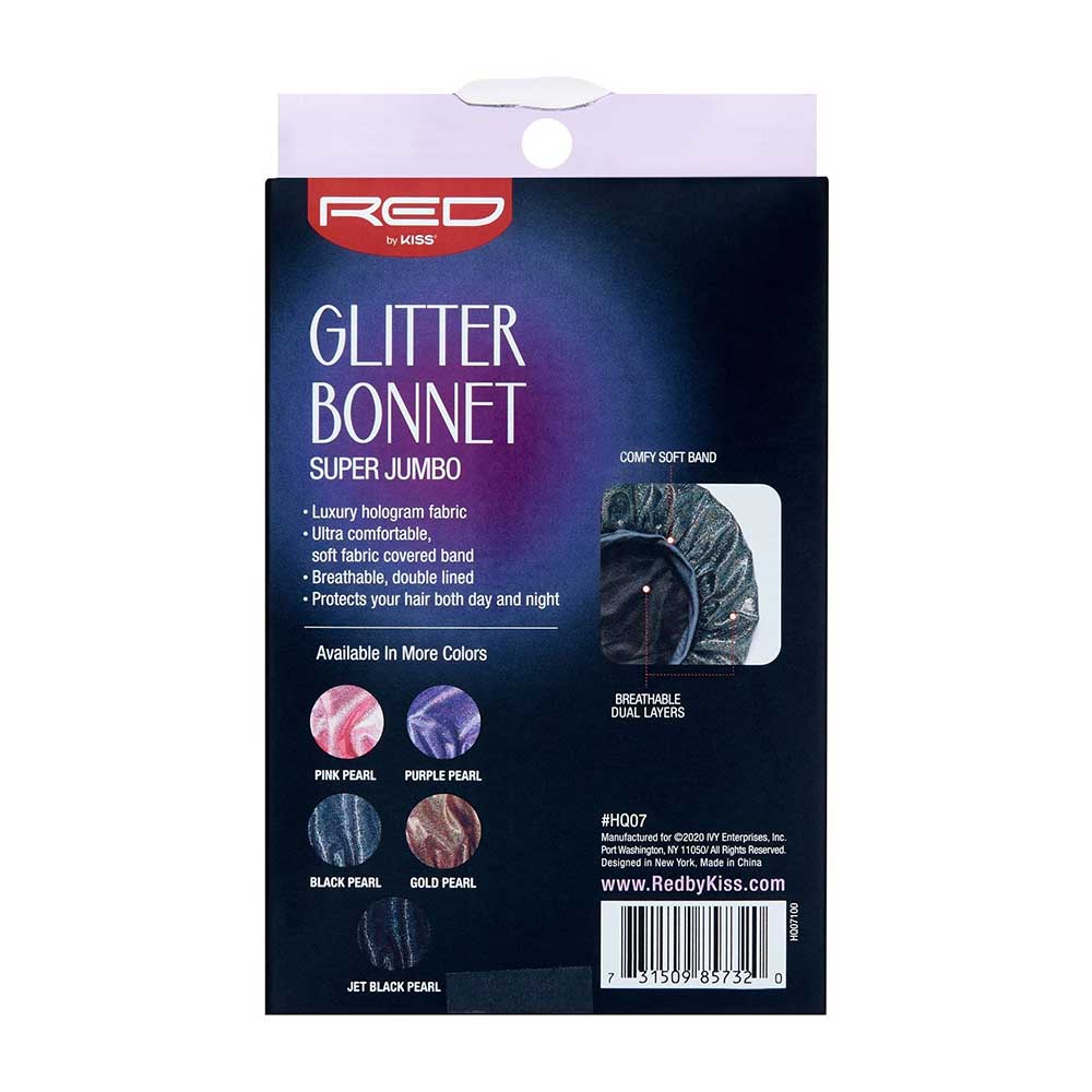 Red by Kiss Super Jumbo Glitter Bonnet - Image 13