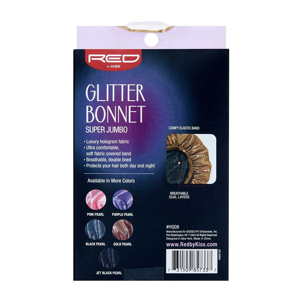 Red by Kiss Super Jumbo Glitter Bonnet - Image 16