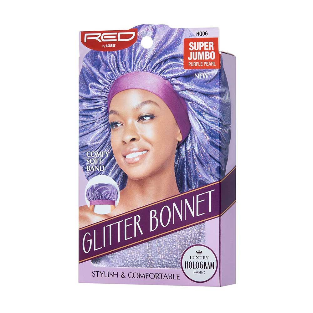 Red by Kiss Super Jumbo Glitter Bonnet - Image 9
