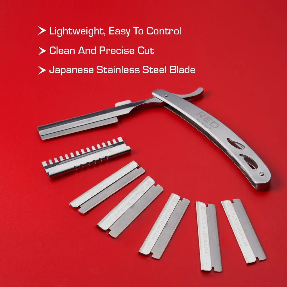 Red by Kiss Stainless Steel Hair Shaper ā 5 Blades - Image 2