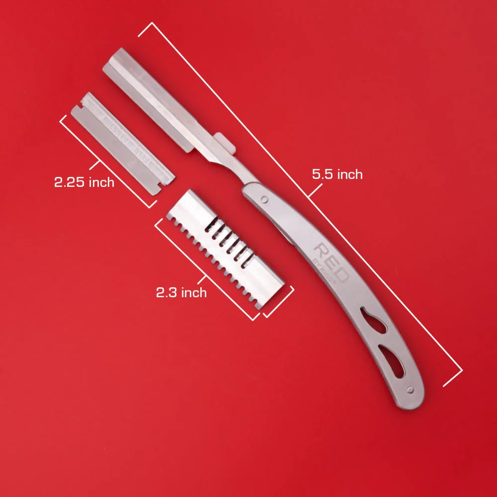 Red by Kiss Stainless Steel Hair Shaper ā 5 Blades - Image 3