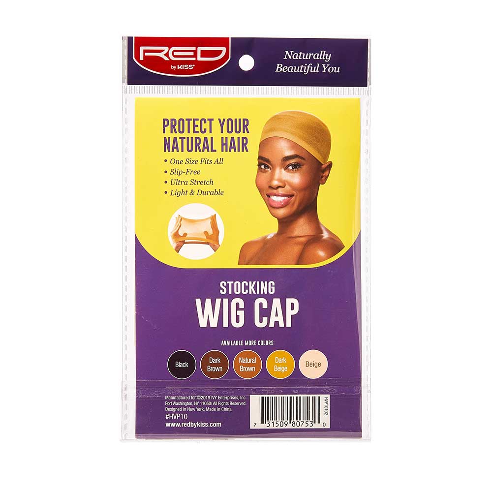 Red by Kiss Stocking Wig Cap – 5 Pcs - Image 4