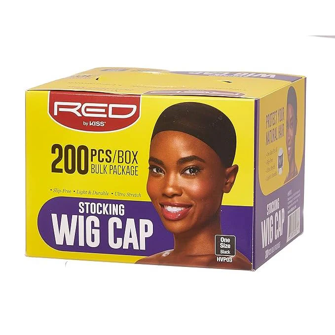 Red by Kiss Stocking Wig Cap β 200 PCS