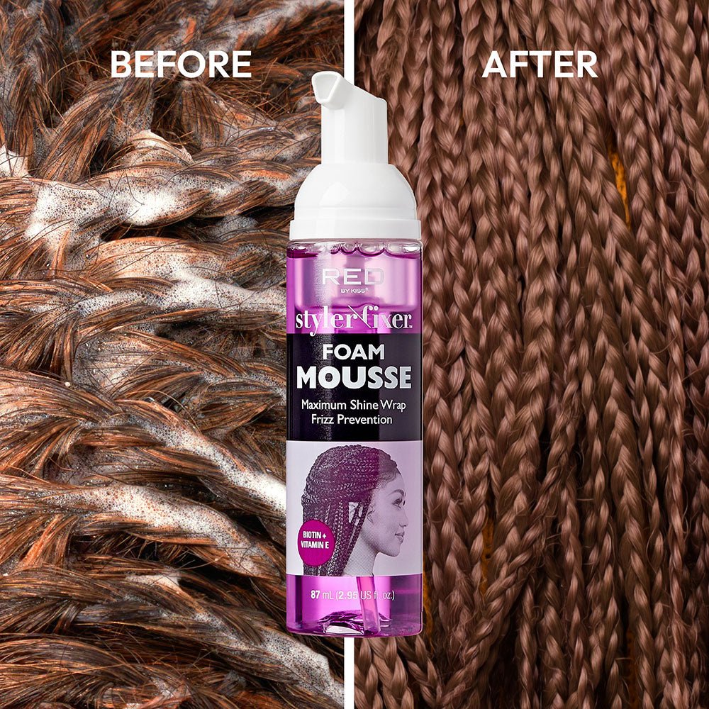 Red by Kiss Styler Fixer Foam Mousse β 2.5 fl oz - Image 15