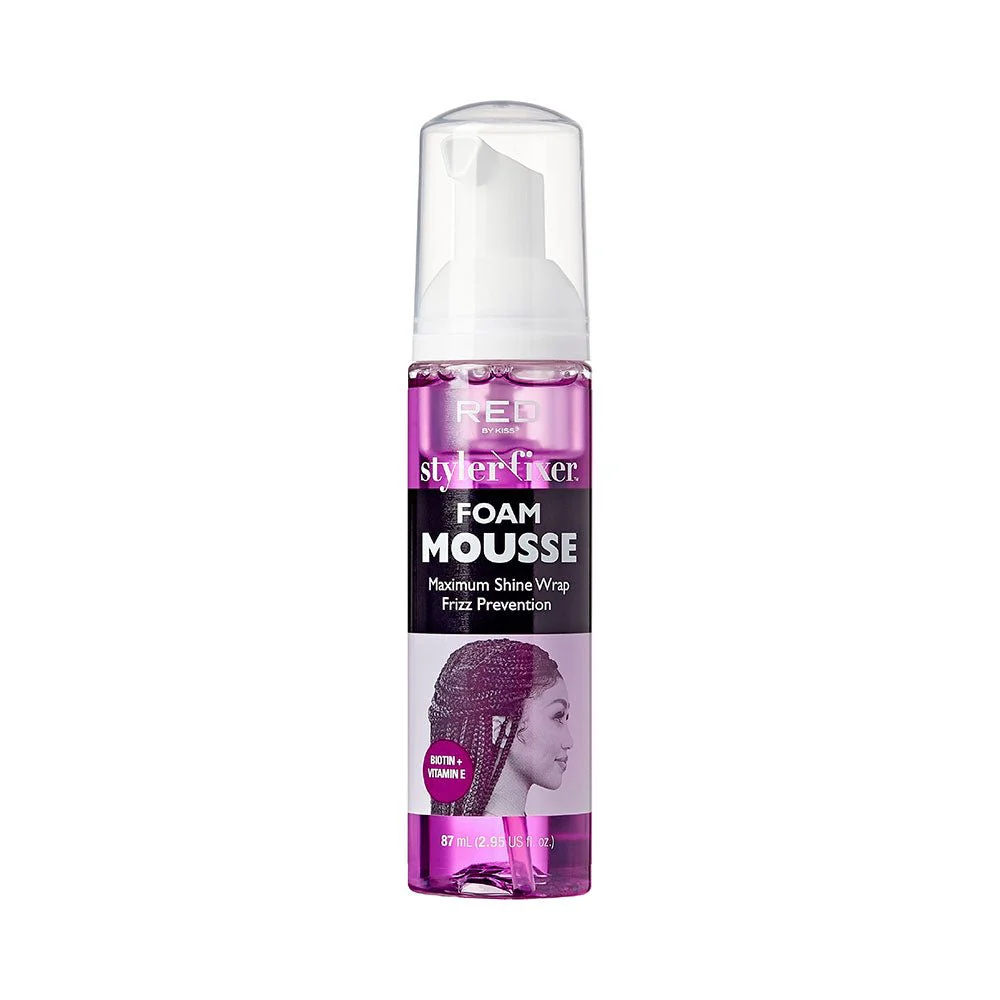 Red by Kiss Styler Fixer Foam Mousse β 2.5 fl oz - Image 5