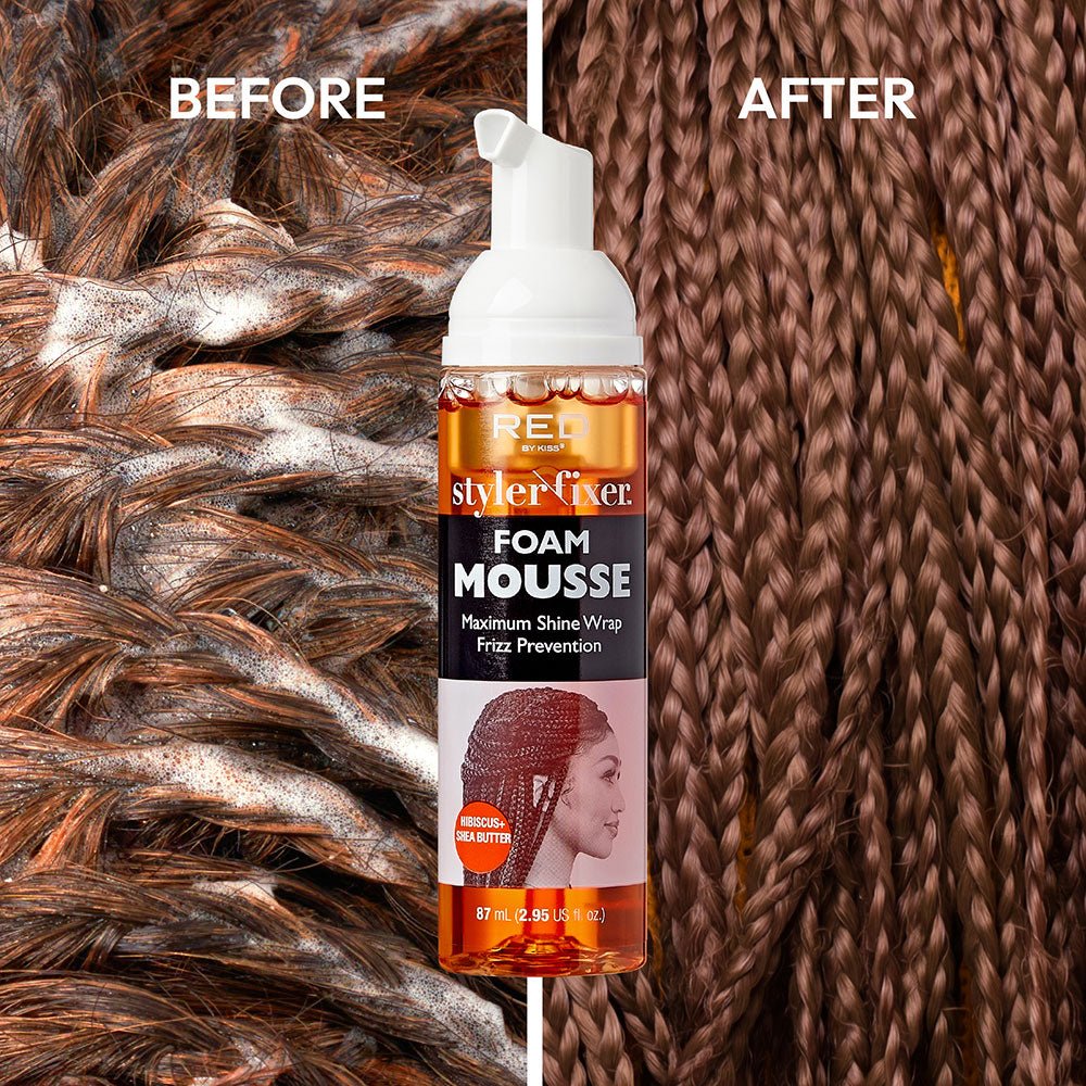 Red by Kiss Styler Fixer Foam Mousse 7oz - Image 12