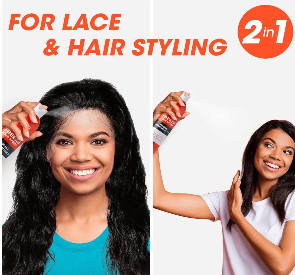 RED by Kiss Styler Fixer Freeze Hair Spray – 11 oz - Image 3